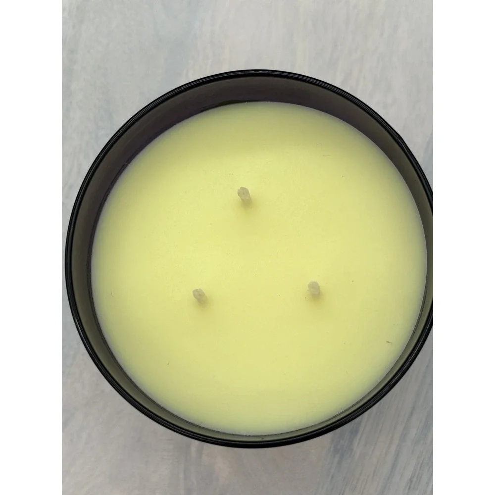 BBW candle & Holder White Barn Black Cherry Merlot‎ Wick Scented - Picture 9 of 15